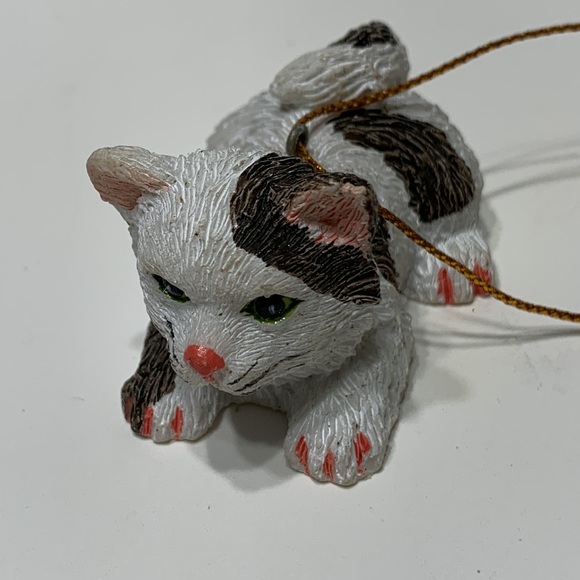 Vintage ornament tabby cat - Picture 9 of 9